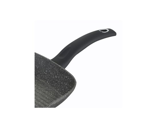 Сковорода Bergner Orion, гриль 28x28 см (BG-8520-MBG), изображение 5 Сковорода Bergner Orion, гриль 28x28 см (BG-8520-MBG), изображение 5