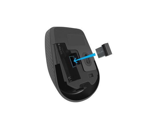 Мышка Defender Tiana MB-055 Wireless Black (52055), изображение 3 Мышка Defender Tiana MB-055 Wireless Black (52055), изображение 3