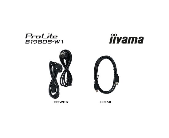 Монітор iiyama B1980S-W1, зображення 11 Монітор iiyama B1980S-W1, зображення 11