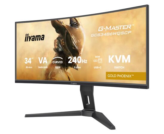 Монітор iiyama GCB3486WQSCP-B1, зображення 3 Монітор iiyama GCB3486WQSCP-B1, зображення 3