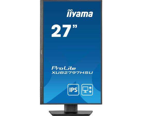 Монітор iiyama XUB2797HSU-B2, зображення 10 Монітор iiyama XUB2797HSU-B2, зображення 10