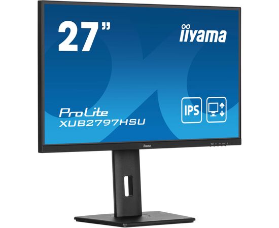 Монітор iiyama XUB2797HSU-B2, зображення 2 Монітор iiyama XUB2797HSU-B2, зображення 2