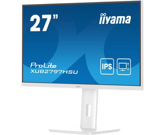 Монітор iiyama XUB2797HSU-W2, зображення 3 Монітор iiyama XUB2797HSU-W2, зображення 3
