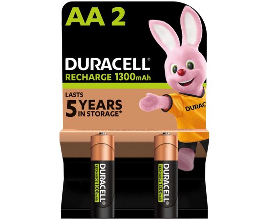 Аккумулятор Duracell AA HR6 1300mAh * 2 (5000394039186 / 81367175)