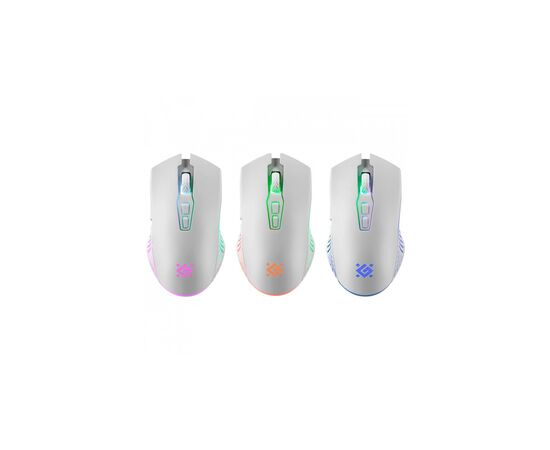 Мишка Defender Pandora GM-502 LED Wireless White (52502), зображення 11 Мишка Defender Pandora GM-502 LED Wireless White (52502), зображення 11