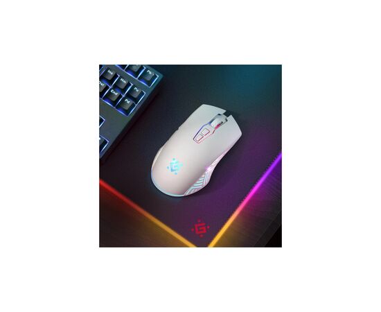 Мишка Defender Pandora GM-502 LED Wireless White (52502), зображення 8 Мишка Defender Pandora GM-502 LED Wireless White (52502), зображення 8