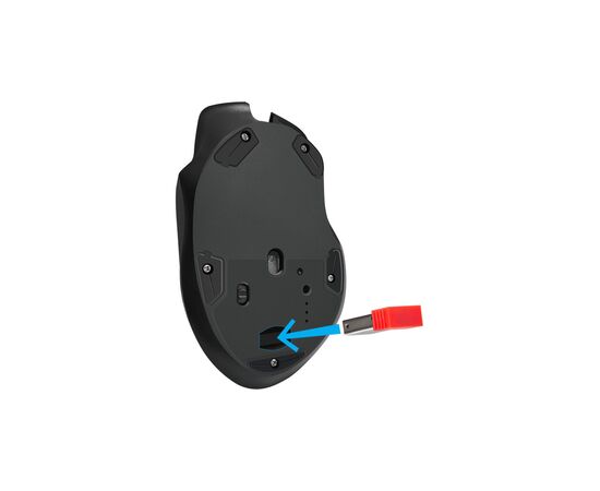 Мишка Defender Thunder GM-213 LED Wireless Black (52213), зображення 4 Мишка Defender Thunder GM-213 LED Wireless Black (52213), зображення 4