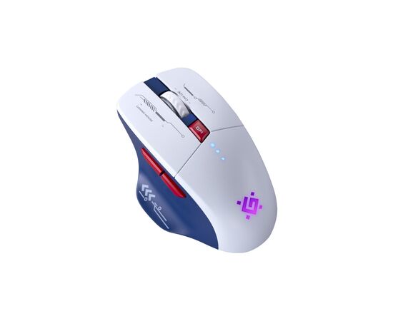 Мышка Defender Tisa GM-126 LED Wireless/Bluetooth White/Blue (52126), изображение 4 Мышка Defender Tisa GM-126 LED Wireless/Bluetooth White/Blue (52126), изображение 4