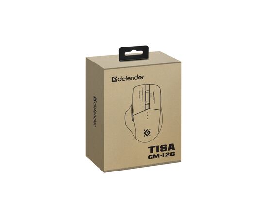 Мышка Defender Tisa GM-126 LED Wireless/Bluetooth White/Blue (52126), изображение 7 Мышка Defender Tisa GM-126 LED Wireless/Bluetooth White/Blue (52126), изображение 7