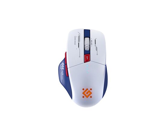 Мишка Defender Tisa GM-126 LED Wireless/Bluetooth White/Blue (52126)