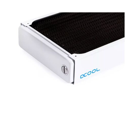Радиатор для СЖО Alphacool NexXxoS XT45 Full Copper 240mm Radiator V.2 - White Special Edition (18647), изображение 6 Радиатор для СЖО Alphacool NexXxoS XT45 Full Copper 240mm Radiator V.2 - White Special Edition (18647), изображение 6