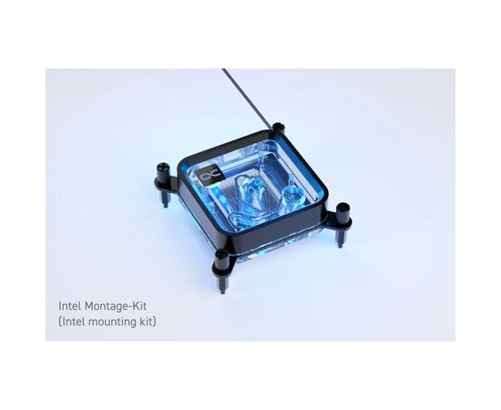 Водоблок Alphacool Core 1 LT Aurora Acrylic - AM4 / AM5 Intel LGA 1700 / LGA 1851 (13886), изображение 7 Водоблок Alphacool Core 1 LT Aurora Acrylic - AM4 / AM5 Intel LGA 1700 / LGA 1851 (13886), изображение 7