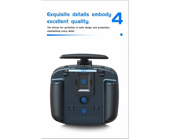 Пульт управления для дрона Jumper T14 ELRS 915 HALL (C10097), изображение 4 Пульт управления для дрона Jumper T14 ELRS 915 HALL (C10097), изображение 4