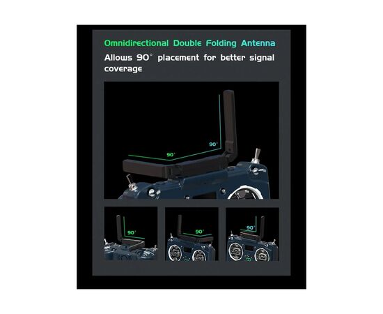 Пульт управления для дрона Jumper T20 V2 GEMINI ELRS 2.4G RDC90 (C10119), изображение 3 Пульт управления для дрона Jumper T20 V2 GEMINI ELRS 2.4G RDC90 (C10119), изображение 3
