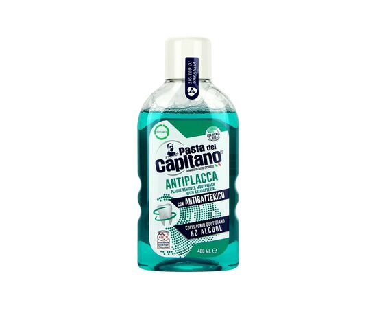 Ополаскиватель для полости рта Pasta del Capitano Plaque Remover Mouthwash Против налета 400 мл (8002140032707)