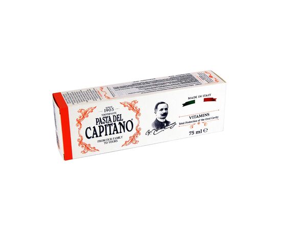 Зубная паста Pasta del Capitano С витаминами А, С, Е 75 мл (8002140137303)