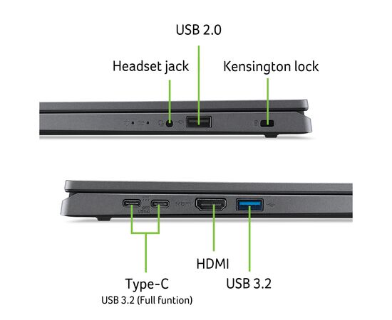 Ноутбук Acer Extensa 15 EX215-24-R5E0 (NX.EJ5EU.007), изображение 10 Ноутбук Acer Extensa 15 EX215-24-R5E0 (NX.EJ5EU.007), изображение 10