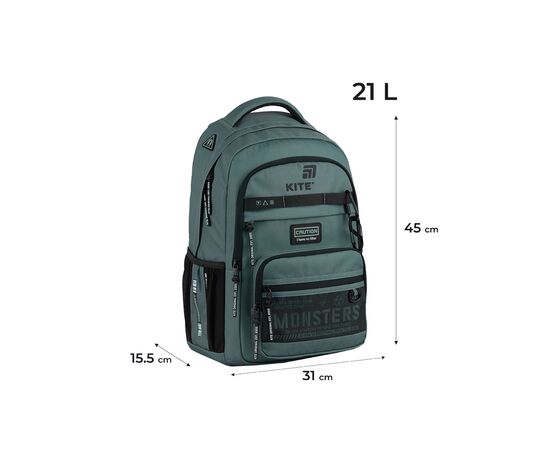 Рюкзак шкільний Kite Education teens 1019L-1 (K25-1019L-1), зображення 2 Рюкзак шкільний Kite Education teens 1019L-1 (K25-1019L-1), зображення 2