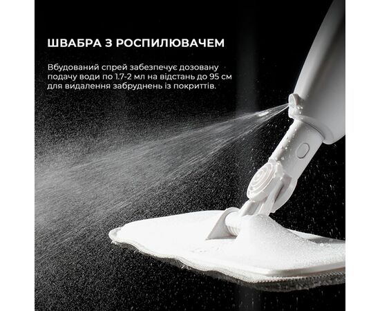 Пылесос Deerma Spray Mop White (TB500), изображение 3 Пылесос Deerma Spray Mop White (TB500), изображение 3