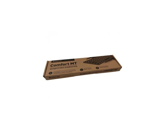 Клавиатура Defender Comfort MT Wireless UA Black (450950), изображение 3 Клавиатура Defender Comfort MT Wireless UA Black (450950), изображение 3