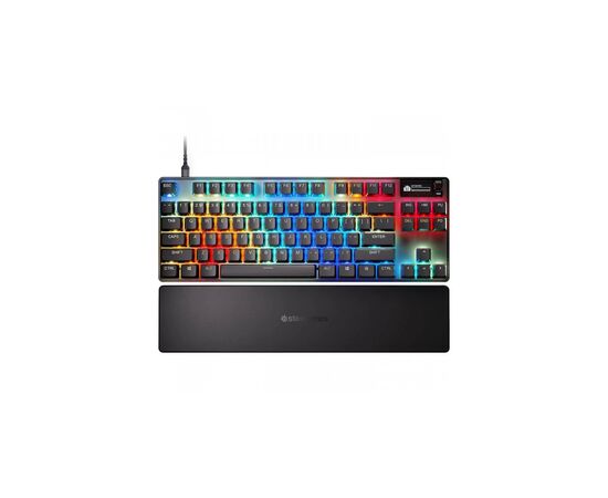 Клавиатура SteelSeries Apex Pro TKL Gen 3 USB UA Black (64740), изображение 3 Клавиатура SteelSeries Apex Pro TKL Gen 3 USB UA Black (64740), изображение 3