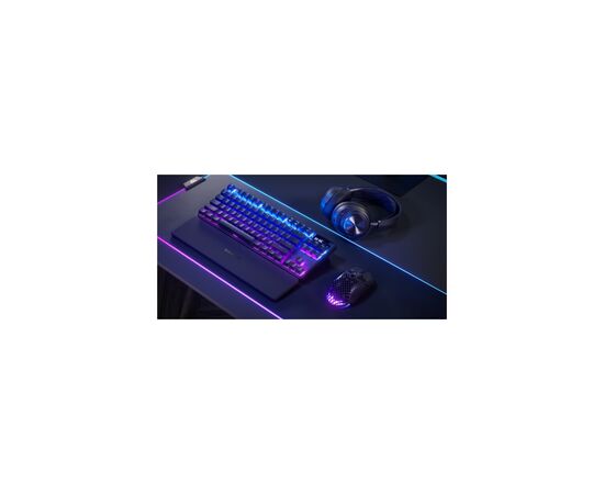 Клавиатура SteelSeries Apex Pro TKL Wireless Gen 3 UA HyperMagnetic OmniPoint 2.0 OLED UA Black (64871), изображение 5 Клавиатура SteelSeries Apex Pro TKL Wireless Gen 3 UA HyperMagnetic OmniPoint 2.0 OLED UA Black (64871), изображение 5
