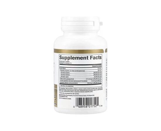 Витаминно-минеральный комплекс Natural Factors Ферменты двойной концентрации, Zymactive, Double Strength, 30 табле (NFS-01752), изображение 2 Витаминно-минеральный комплекс Natural Factors Ферменты двойной концентрации, Zymactive, Double Strength, 30 табле (NFS-01752), изображение 2