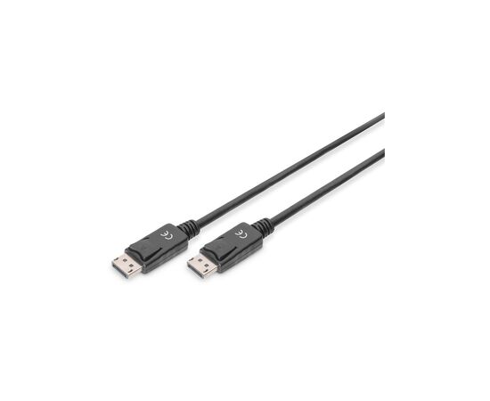 Кабель мультимедійний DisplayPort to DisplayPort 3.0m UHD 4K M/M Black Digitus (AK-340100-030-S)