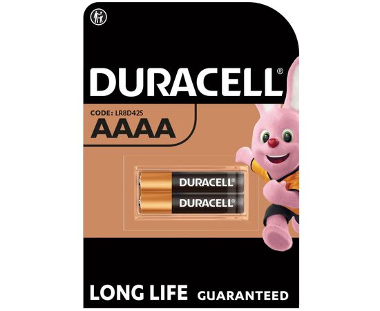 Батарейка AAAA спеціальна лужна LR8D425 1,5V, 2 шт. в упаковці Duracell (5007466)
