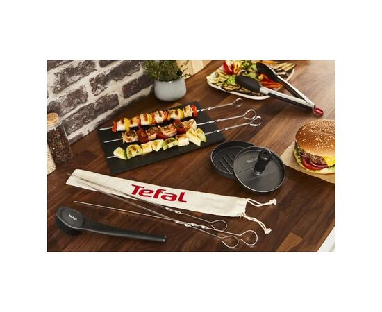 Аксессуар для барбекю Tefal K1851134 Прес для бургерів, изображение 3 Аксессуар для барбекю Tefal K1851134 Прес для бургерів, изображение 3
