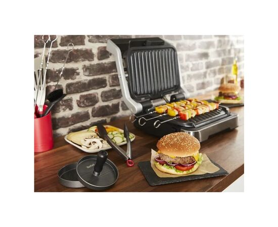 Аксессуар для барбекю Tefal K1851134 Прес для бургерів, изображение 4 Аксессуар для барбекю Tefal K1851134 Прес для бургерів, изображение 4