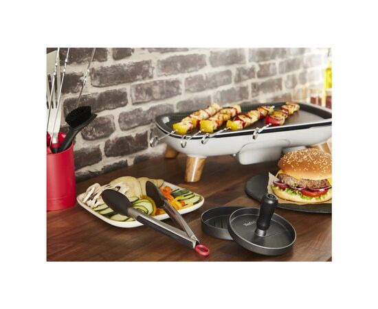 Аксессуар для барбекю Tefal K1851134 Прес для бургерів, изображение 5 Аксессуар для барбекю Tefal K1851134 Прес для бургерів, изображение 5