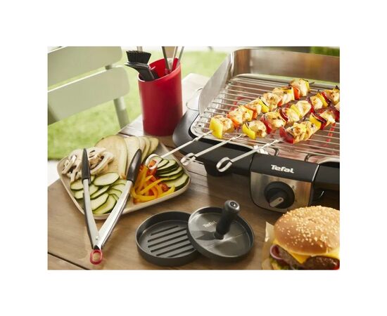 Аксессуар для барбекю Tefal K1851134 Прес для бургерів, изображение 6 Аксессуар для барбекю Tefal K1851134 Прес для бургерів, изображение 6