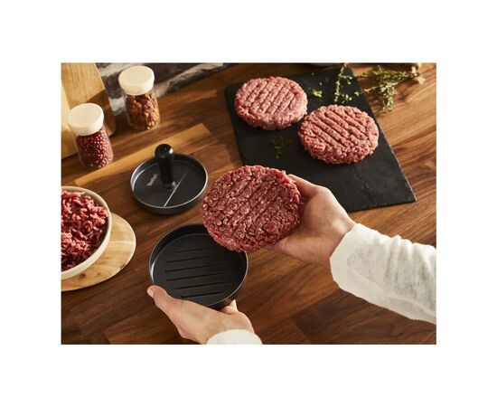 Аксессуар для барбекю Tefal K1851134 Прес для бургерів, изображение 7 Аксессуар для барбекю Tefal K1851134 Прес для бургерів, изображение 7