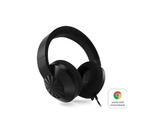 Наушники Lenovo H210 Gaming Headset Black (GXD1P46880), изображение 2 Наушники Lenovo H210 Gaming Headset Black (GXD1P46880), изображение 2