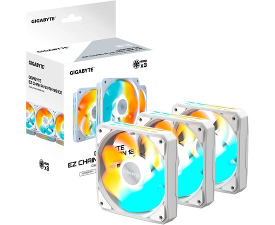 Кулер для корпуса GIGABYTE GP-GBT EZRVSFAN1203 ICE, изображение 6 Кулер для корпуса GIGABYTE GP-GBT EZRVSFAN1203 ICE, изображение 6