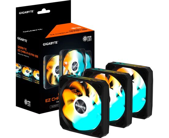 Кулер для корпуса GIGABYTE GP-GBT EZRVSFAN1203, изображение 8 Кулер для корпуса GIGABYTE GP-GBT EZRVSFAN1203, изображение 8