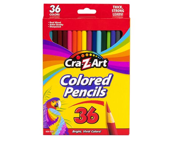 Карандаши цветные Cra-Z-Art 36 кольорів (10438CRA), изображение 2 Карандаши цветные Cra-Z-Art 36 кольорів (10438CRA), изображение 2