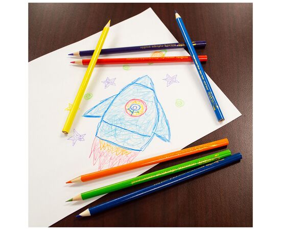 Карандаши цветные Cra-Z-Art 36 кольорів (10438CRA), изображение 7 Карандаши цветные Cra-Z-Art 36 кольорів (10438CRA), изображение 7