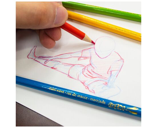 Карандаши цветные Cra-Z-Art 36 кольорів (10438CRA), изображение 8 Карандаши цветные Cra-Z-Art 36 кольорів (10438CRA), изображение 8