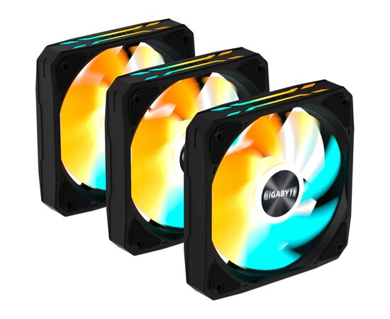 Кулер для корпуса GIGABYTE GP-GBT EZFAN1203, изображение 3 Кулер для корпуса GIGABYTE GP-GBT EZFAN1203, изображение 3