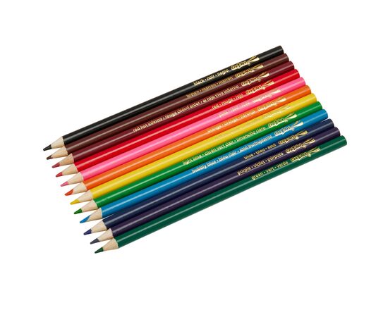 Карандаши цветные Cra-Z-Art 12 кольорів (10404CRA), изображение 7 Карандаши цветные Cra-Z-Art 12 кольорів (10404CRA), изображение 7
