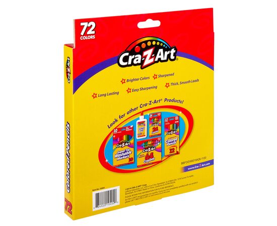 Карандаши цветные Cra-Z-Art 72 кольорів (10402CRA), изображение 11 Карандаши цветные Cra-Z-Art 72 кольорів (10402CRA), изображение 11