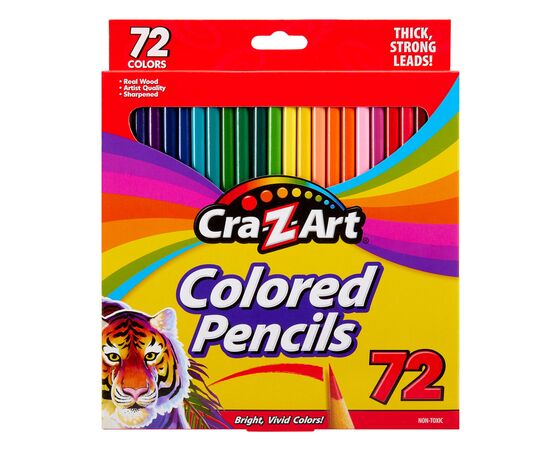 Карандаши цветные Cra-Z-Art 72 кольорів (10402CRA), изображение 2 Карандаши цветные Cra-Z-Art 72 кольорів (10402CRA), изображение 2