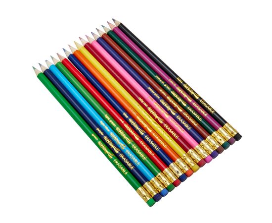 Карандаши цветные Cra-Z-Art з гумкою, 15 кольорів (10459CRA), изображение 3