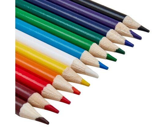 Карандаши цветные Cra-Z-Art з гумкою, 15 кольорів (10459CRA), изображение 4
