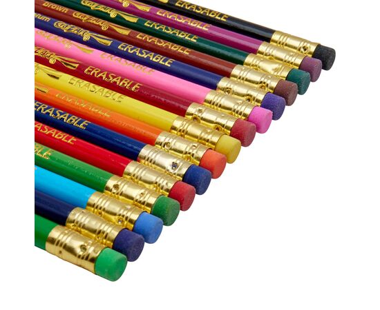 Карандаши цветные Cra-Z-Art з гумкою, 15 кольорів (10459CRA), изображение 5