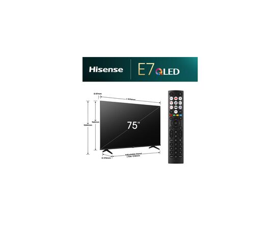 Телевизор Hisense 75E7NQ, изображение 2 Телевизор Hisense 75E7NQ, изображение 2
