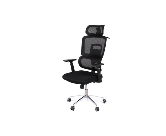 Офісне крісло Аклас Арктик BL R-SR Чорний (LVB-308 Black OS-3000 Black) (00144002)