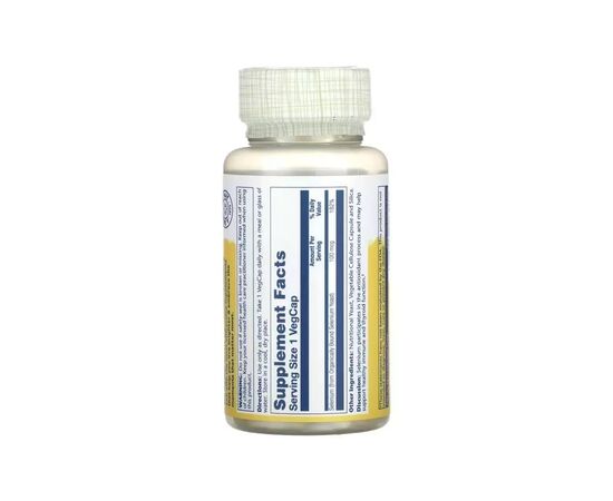 Мінерали Solaray Селен, 100 мкг, Selenium, 100 вегетаріанських капсул (SOR-04690), зображення 2 Мінерали Solaray Селен, 100 мкг, Selenium, 100 вегетаріанських капсул (SOR-04690), зображення 2